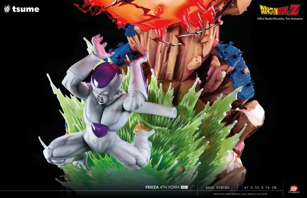 Dragon Ball Z HQS Plus Frieza 4th Form 1/4 Scale Limited Edition Statue Gallery Image 18