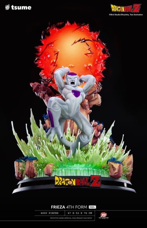 Dragon Ball Z HQS Plus Frieza 4th Form 1/4 Scale Limited Edition Statue Gallery Image 10
