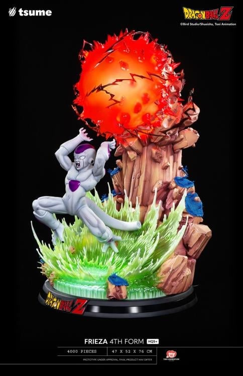 Dragon Ball Z HQS Plus Frieza 4th Form 1/4 Scale Limited Edition Statue Gallery Image 3