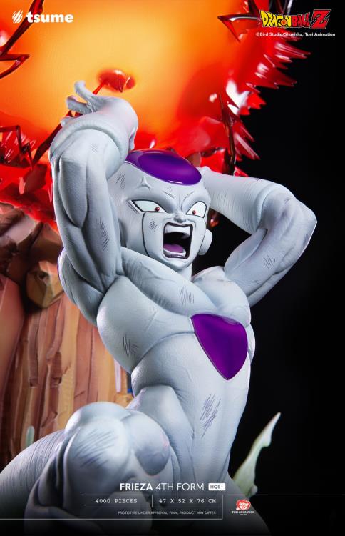 Dragon Ball Z HQS Plus Frieza 4th Form 1/4 Scale Limited Edition Statue Gallery Image 17
