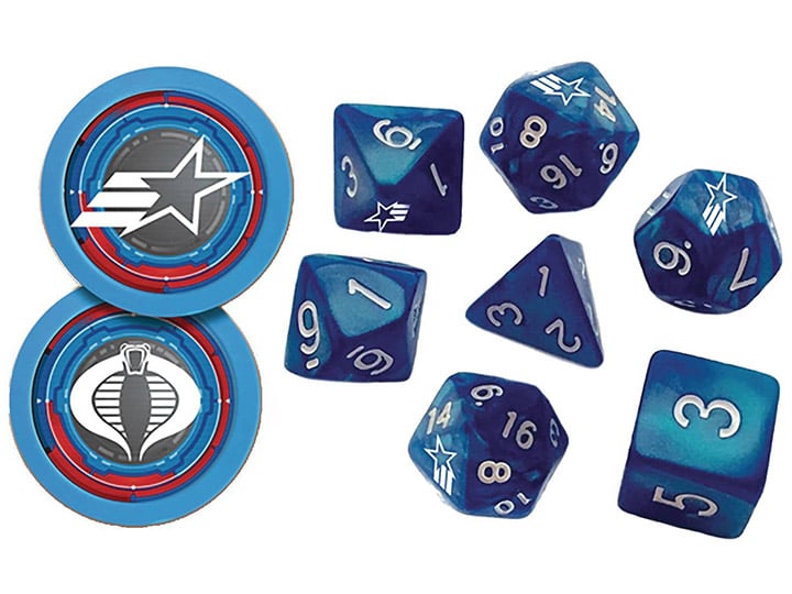 G.I. Joe Roleplaying Game Dice Set Gallery Image 1