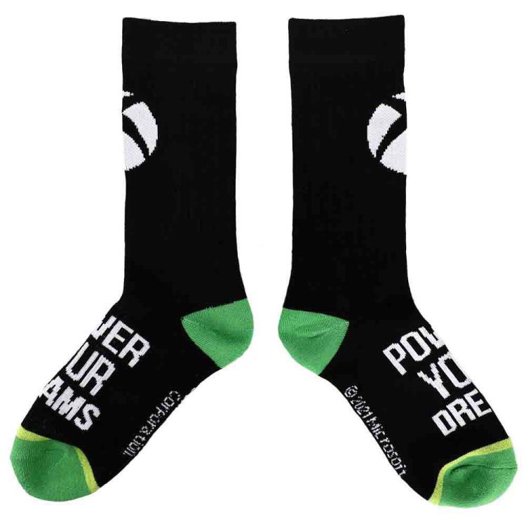 Xbox Logo Crew Socks Gallery Image 3