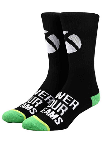 Xbox Logo Crew Socks Gallery Image 2