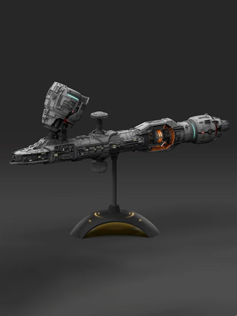 Dream Gear Arkhitect Spaceship Advanced Research Colonizer 1/3000 Scale Model Kit Gallery Image 2