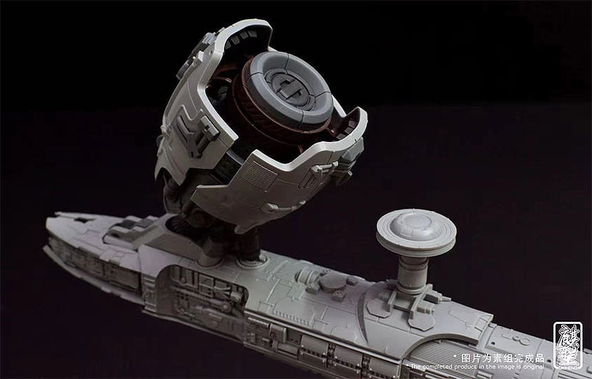 Dream Gear Arkhitect Spaceship Advanced Research Colonizer 1/3000 Scale Model Kit Gallery Image 11