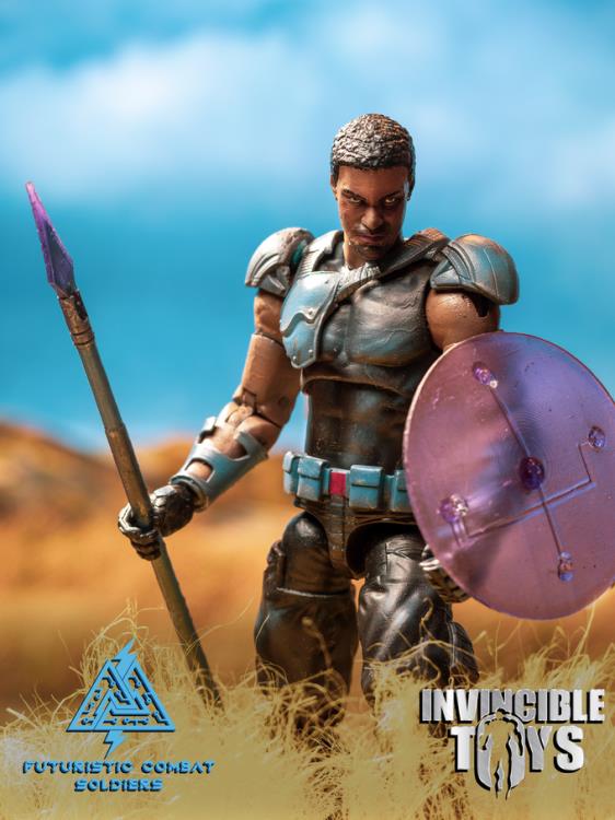 Futuristic Combat Soldiers Plains Warrior 1/12 Scale Figure Gallery Image 4
