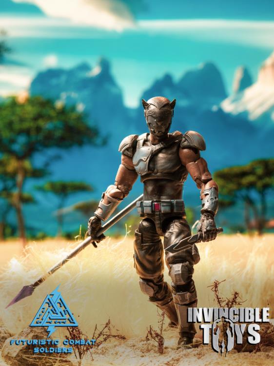 Futuristic Combat Soldiers Plains Warrior 1/12 Scale Figure Gallery Image 3
