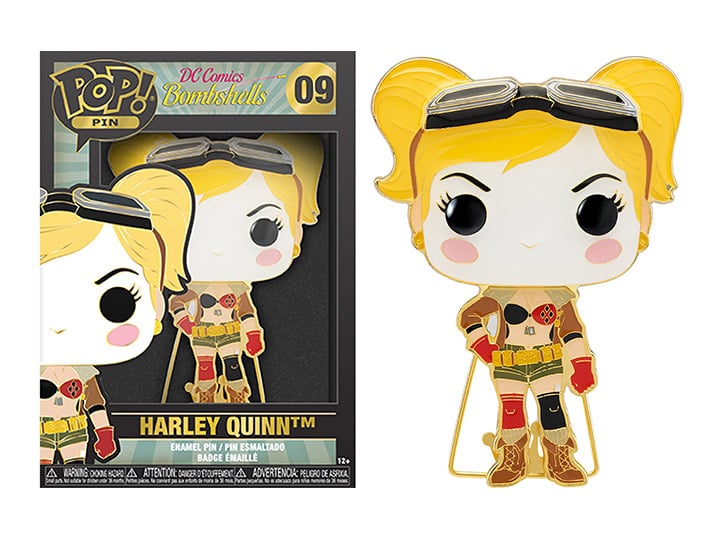 Pop! Pins: DC Comics Bombshells - Harley Quinn Gallery Image 1