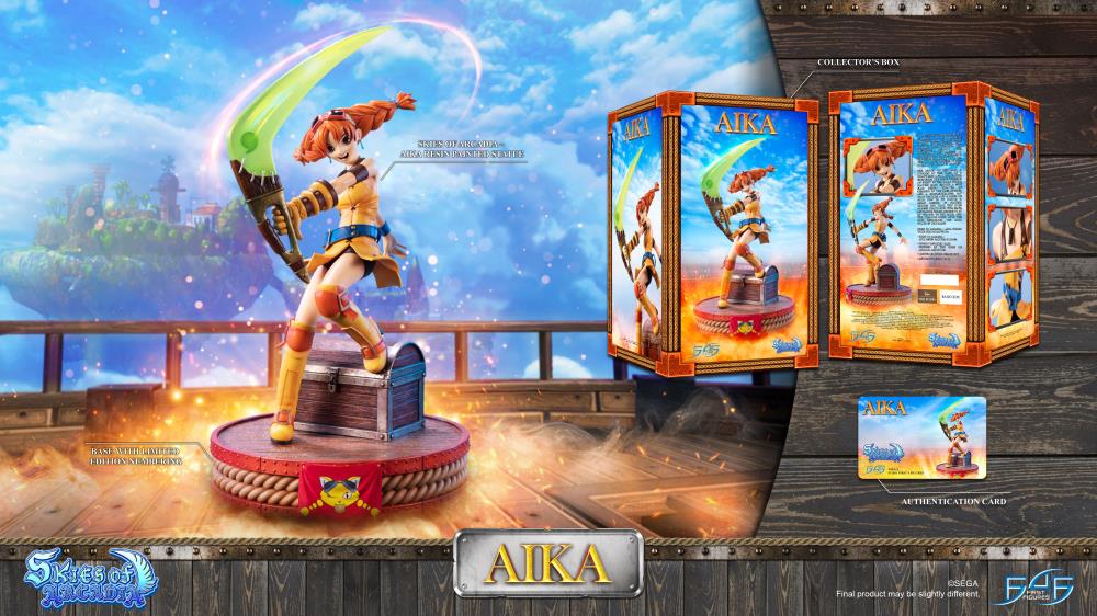 Skies of Arcadia Aika (Standard Edition) Limited Edition Statue Gallery Image 4