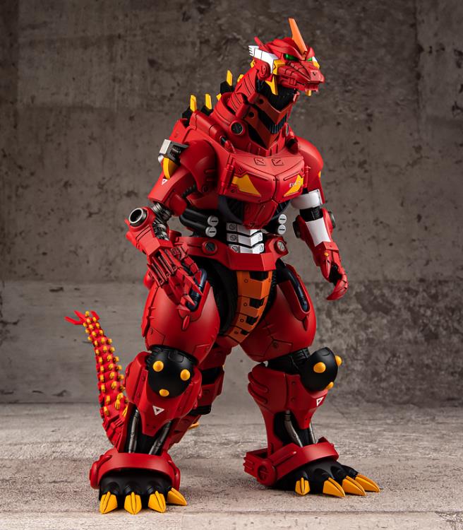 Godzilla vs. Evangelion Mechagodzilla (Type-3 Kiryu EVA Unit-02 Color Ver.) Exclusive Model Kit Gallery Image 3