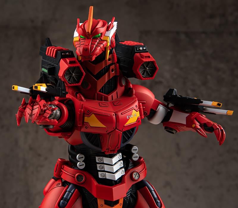 Godzilla vs. Evangelion Mechagodzilla (Type-3 Kiryu EVA Unit-02 Color Ver.) Exclusive Model Kit Gallery Image 17