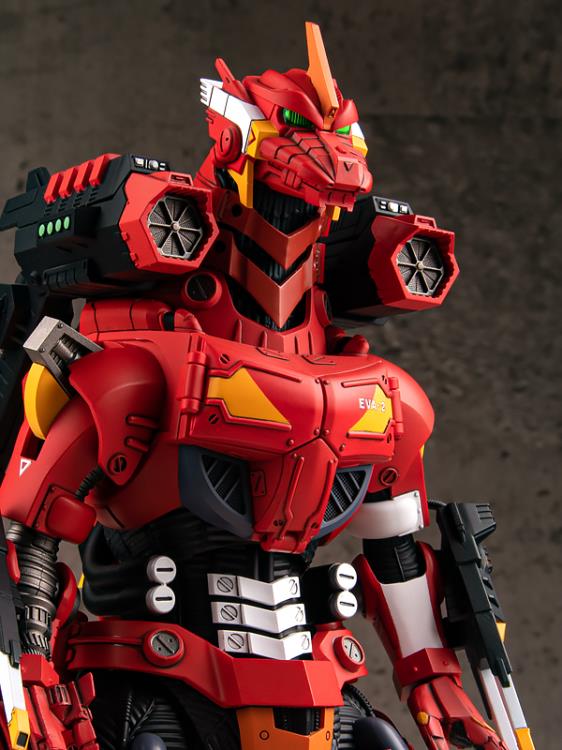 Godzilla vs. Evangelion Mechagodzilla (Type-3 Kiryu EVA Unit-02 Color Ver.) Exclusive Model Kit Gallery Image 14