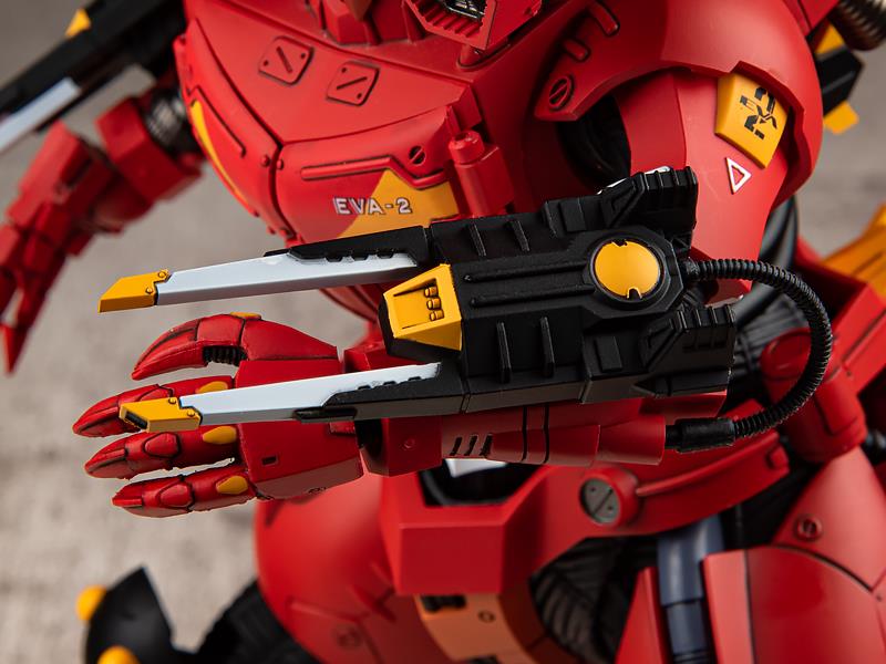 Godzilla vs. Evangelion Mechagodzilla (Type-3 Kiryu EVA Unit-02 Color Ver.) Exclusive Model Kit Gallery Image 22