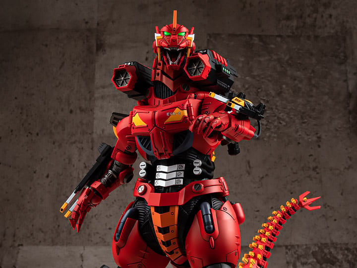 Godzilla vs. Evangelion Mechagodzilla (Type-3 Kiryu EVA Unit-02 Color Ver.) Exclusive Model Kit Gallery Image 1