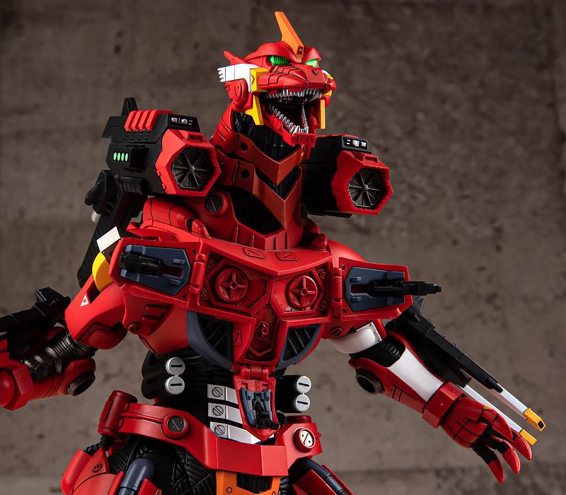 Godzilla vs. Evangelion Mechagodzilla (Type-3 Kiryu EVA Unit-02 Color Ver.) Exclusive Model Kit Gallery Image 18
