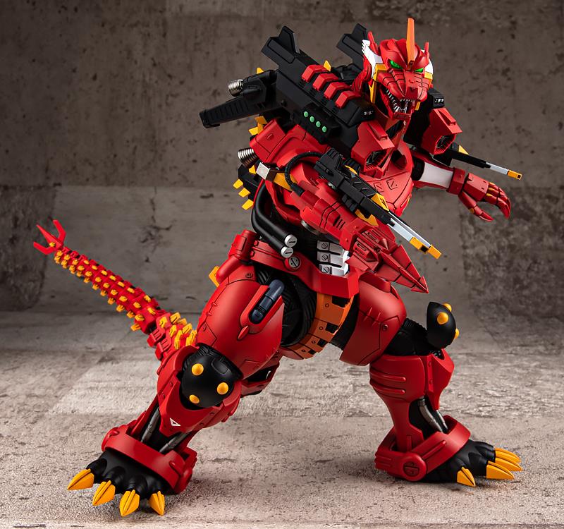 Godzilla vs. Evangelion Mechagodzilla (Type-3 Kiryu EVA Unit-02 Color Ver.) Exclusive Model Kit Gallery Image 8