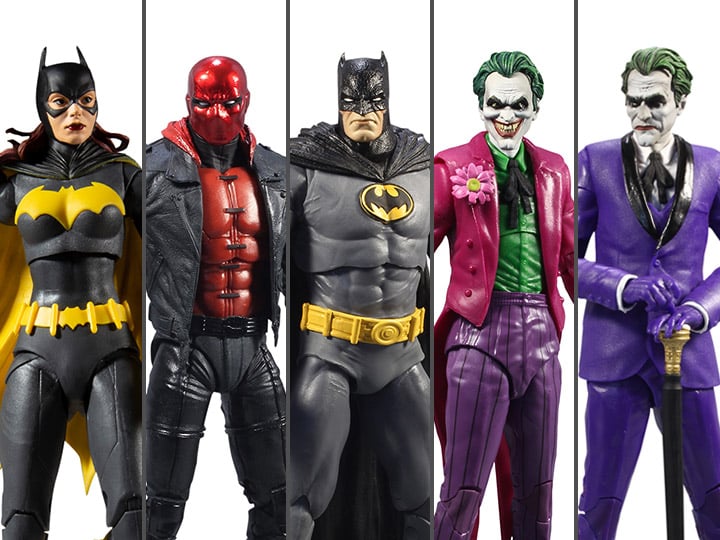 Batman: Three Jokers DC Multiverse Wave 1 Set of 5 Figures Gallery Image 1