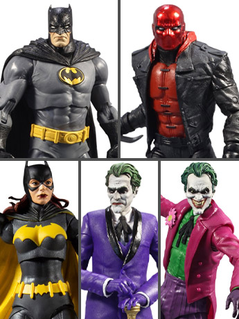 Batman: Three Jokers DC Multiverse Wave 1 Set of 5 Figures Gallery Image 2