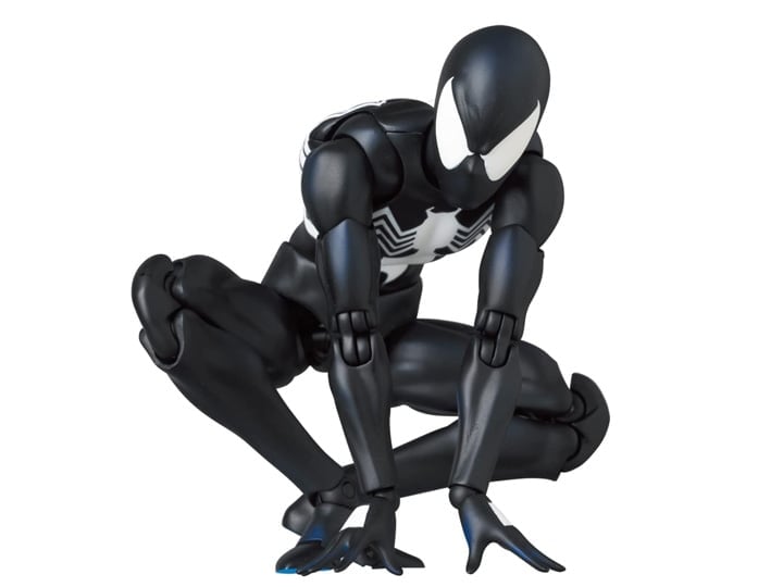 Marvel MAFEX No. 147 Black Costume Spider-Man Figure