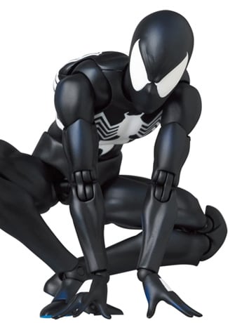 MAFEX Ｎｏ.147 スパイダーマン ブラックコスチューム Marvel MAFEX No. 147 Black Costume Spider-Man Figure