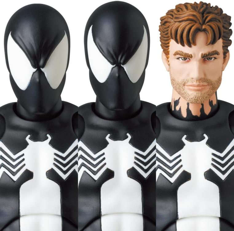 Marvel MAFEX No. 147 Black Costume Spider-Man Figure