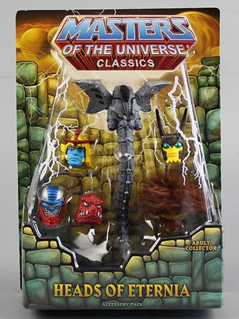 Masters of the Universe Classics Heads of Eternia Accessory Pack