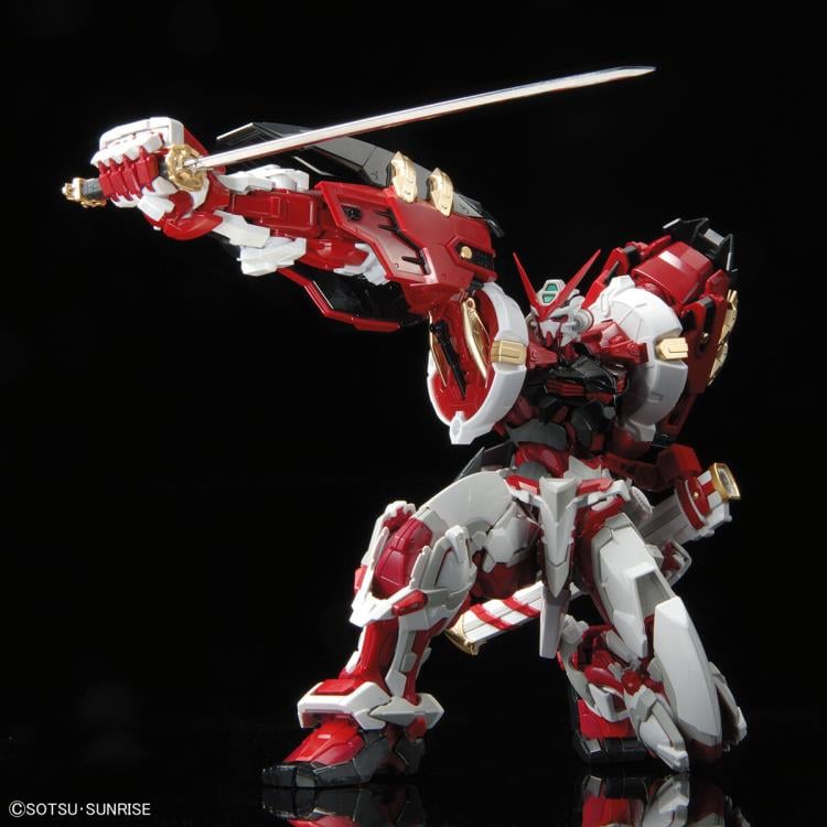 Mobile Suit Gundam SEED Astray Hi-Resolution Gundam Astray Red Frame Powered Red 1/100 Scale Model Kit Gallery Image 9