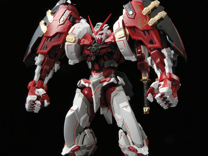 Mobile Suit Gundam SEED Astray Hi-Resolution Gundam Astray Red Frame Powered Red 1/100 Scale Model Kit Gallery Image 1