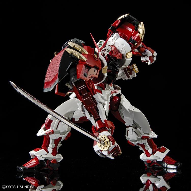 Mobile Suit Gundam SEED Astray Hi-Resolution Gundam Astray Red Frame Powered Red 1/100 Scale Model Kit Gallery Image 8