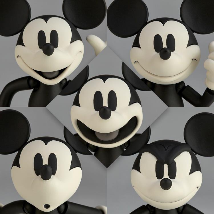 Monochrome Mickey Mouse | Vintage Mickey Mouse Figure