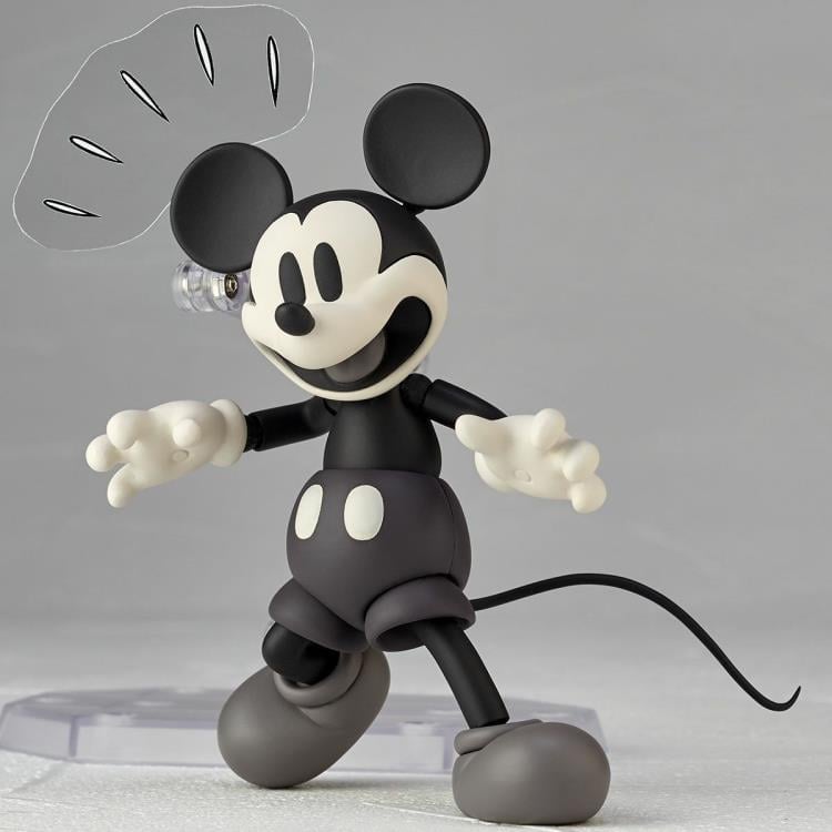 Monochrome Mickey Mouse | Vintage Mickey Mouse Figure
