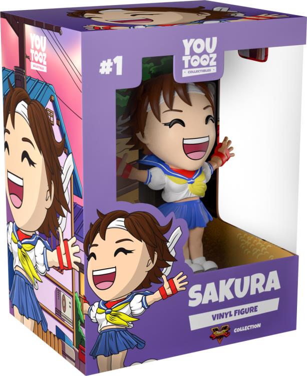 Street Fighter V Sakura Vinyl Figure Gallery Image 9