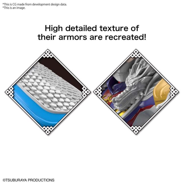 Ultraman Armour of Legends Ultraman Tiga (Zhao Yun Armour) Model Kit Gallery Image 5