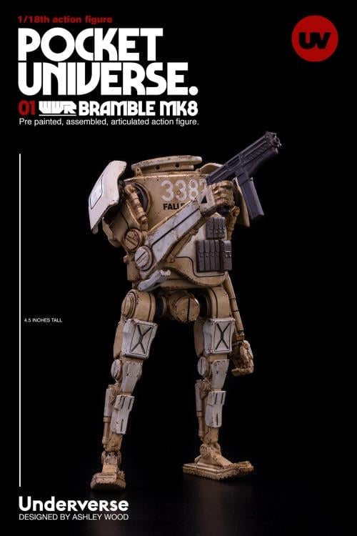 World War Robot Pocket Universe Bramble MK8 (666 Corp) 1/18 Scale