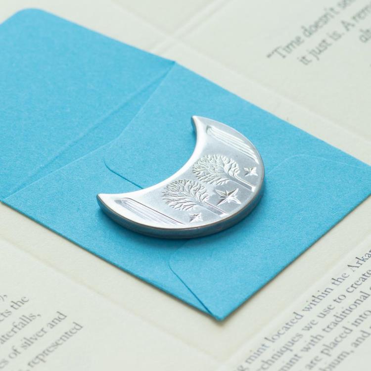 The Lord of the Rings Rivendell Moon Wax Seal Coin Gallery Image 3