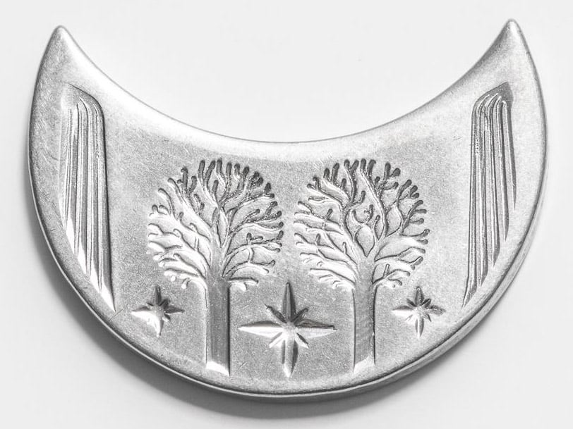 The Lord of the Rings Rivendell Moon Wax Seal Coin Gallery Image 4