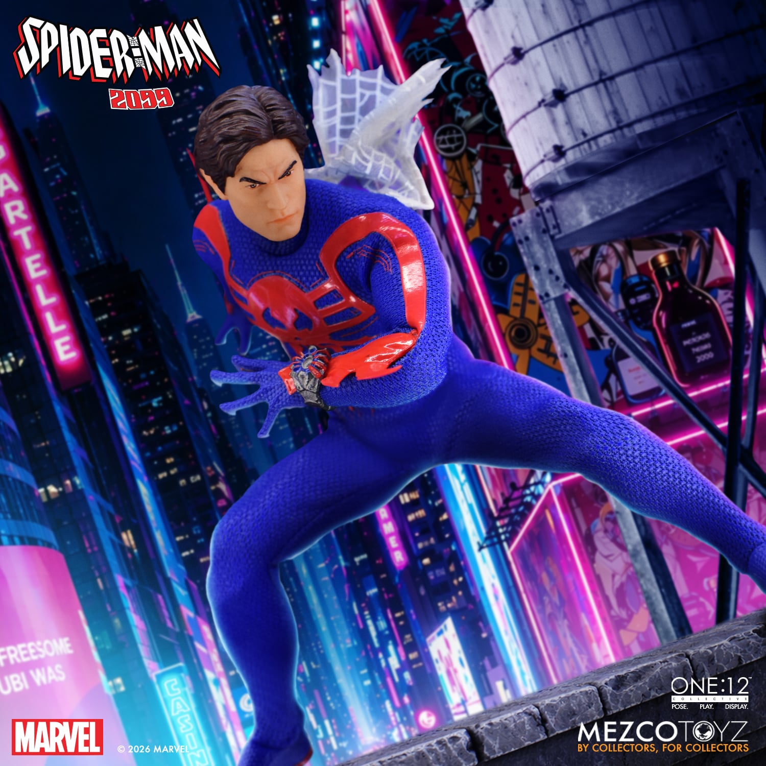 Marvel One:12 Collective Spider-Man 2099 Action Figure Gallery Image 11