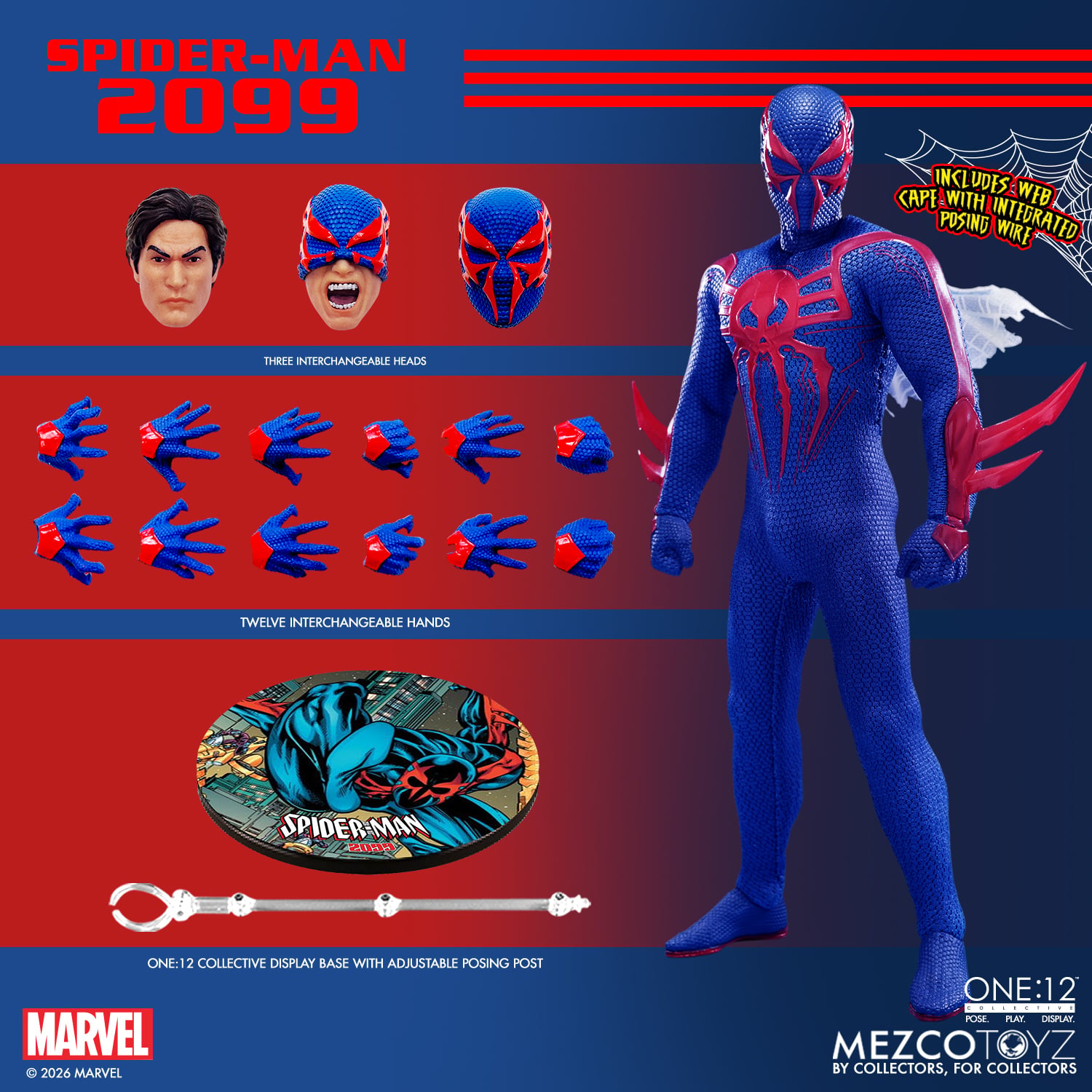 Marvel One:12 Collective Spider-Man 2099 Action Figure