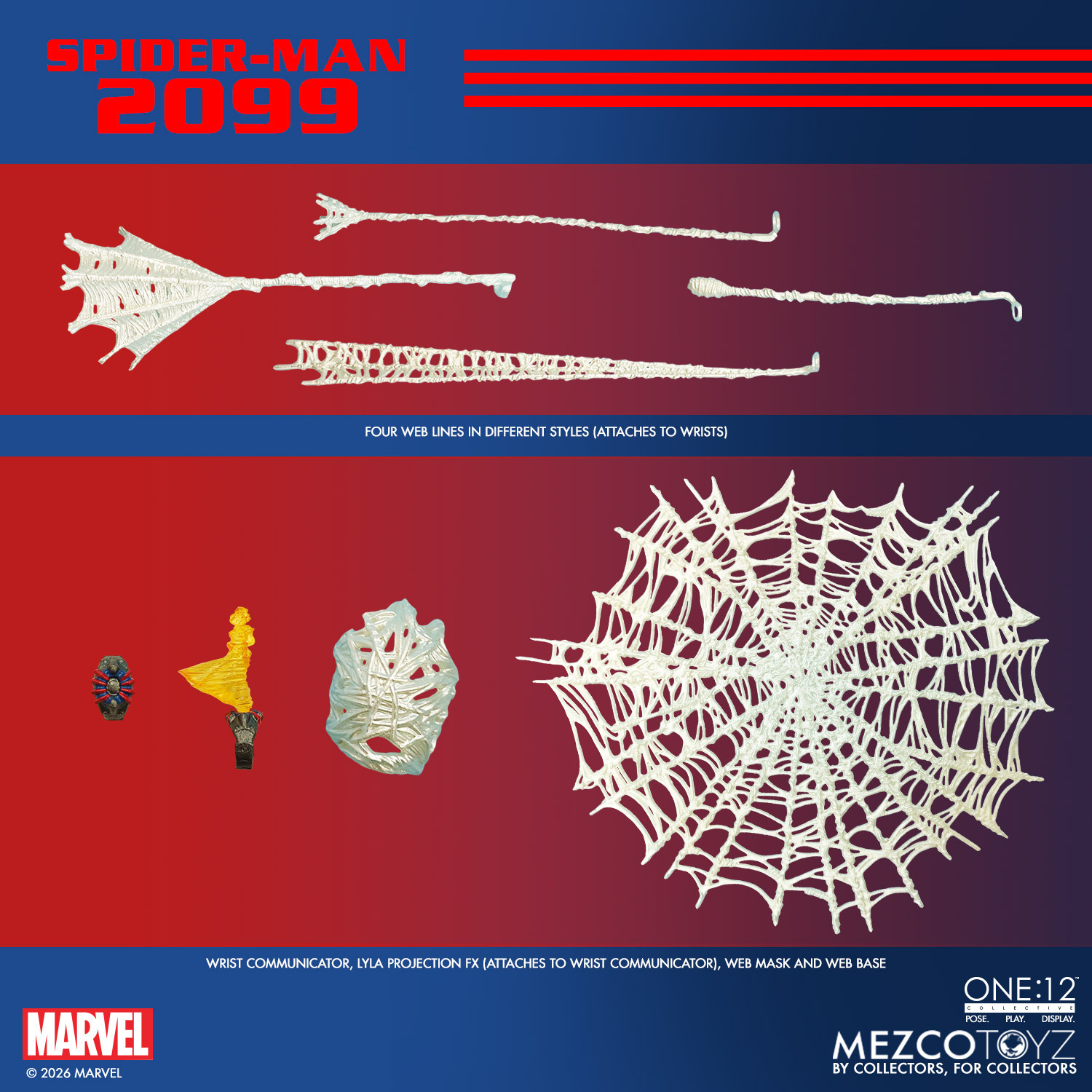 Marvel One:12 Collective Spider-Man 2099 Action Figure Gallery Image 13