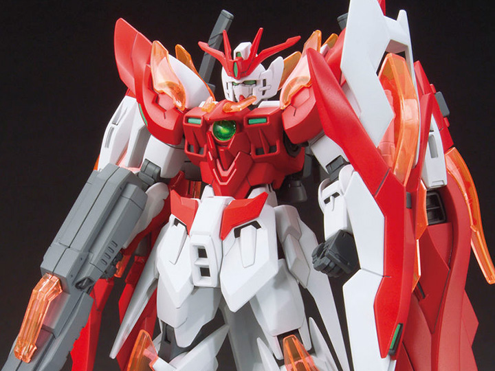 Gundam Build Fighters Try HGBF Wing Gundam Zero Honoo 1/144 Scale Model Kit Gallery Image 1