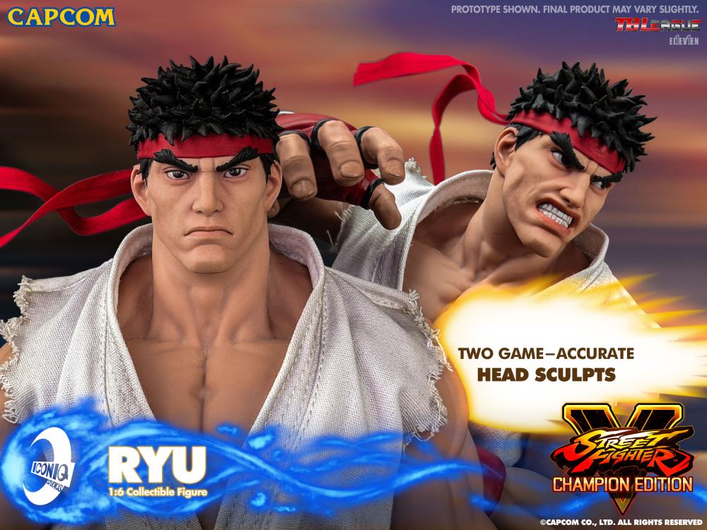 Street Fighter V Iconiq Gaming Series Ryu 1/6 Scale Collectible Figure Gallery Image 9