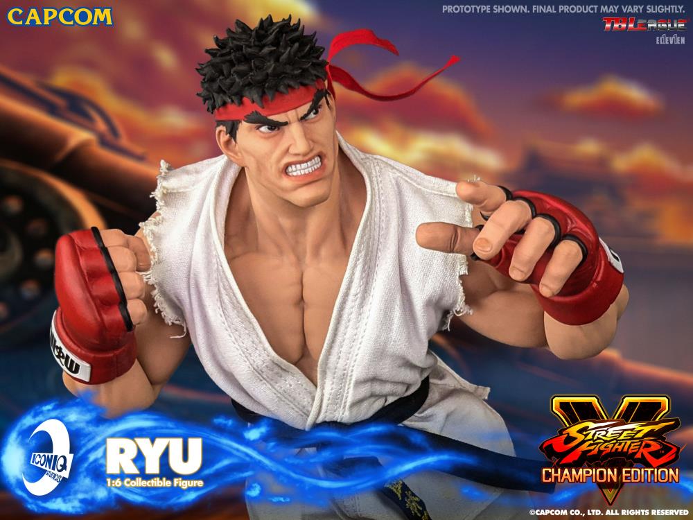 Street Fighter V Iconiq Gaming Series Ryu 1/6 Scale Collectible Figure Gallery Image 12