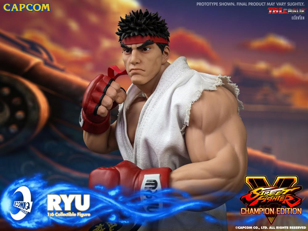 Street Fighter V Iconiq Gaming Series Ryu 1/6 Scale Collectible Figure Gallery Image 8