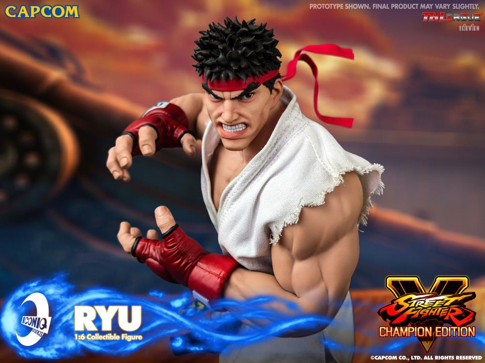 Street Fighter V Iconiq Gaming Series Ryu 1/6 Scale Collectible Figure Gallery Image 5