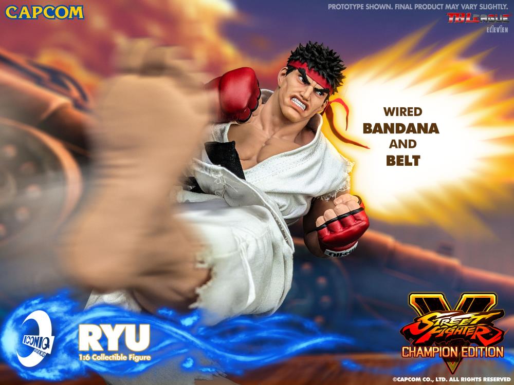 Street Fighter V Iconiq Gaming Series Ryu 1/6 Scale Collectible Figure Gallery Image 10