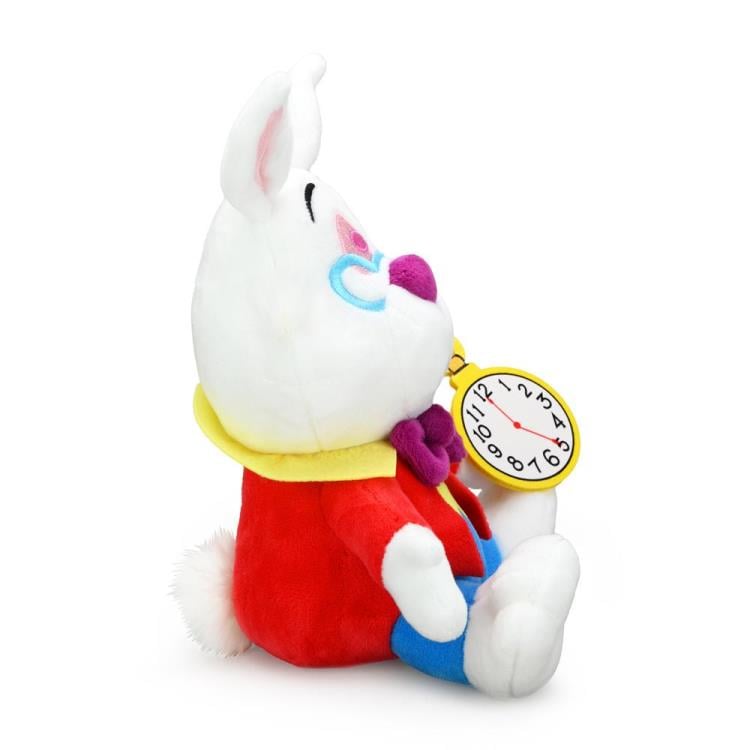Alice in Wonderland Phunny White Rabbit 8" Plush Gallery Image 6