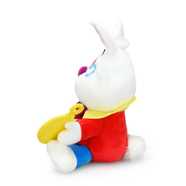 Alice in Wonderland Phunny White Rabbit 8" Plush Gallery Image 4