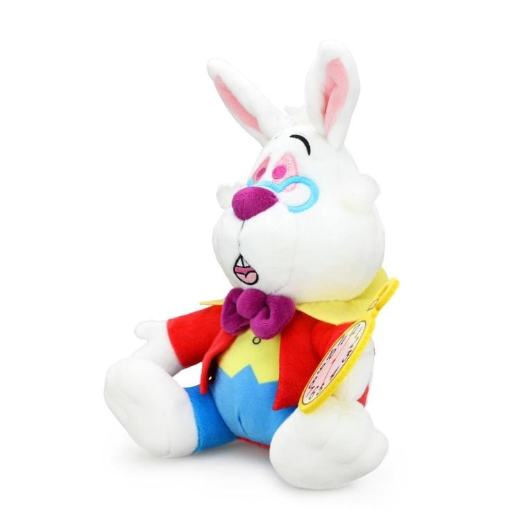Alice in Wonderland Phunny White Rabbit 8" Plush Gallery Image 3
