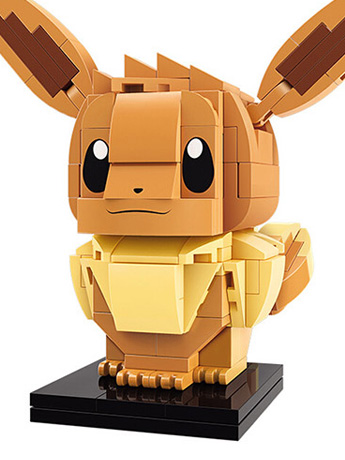 Pokemon Eevee Qman Building Blocks Toy Set Gallery Image 2