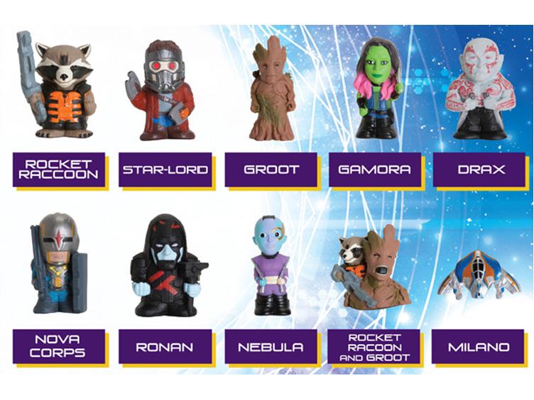 Guardians of The Galaxy Finger Puppet Display of 20 Gallery Image 1